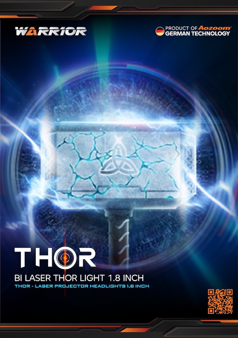 Bi laser thor 1.8 inch aozoom8