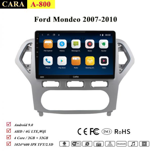 man hinh android cara a800 theo xe ford mondeo 2007 2010 1