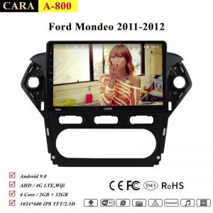 man hinh android cara a800 theo xe ford mondeo 2011 2012 2
